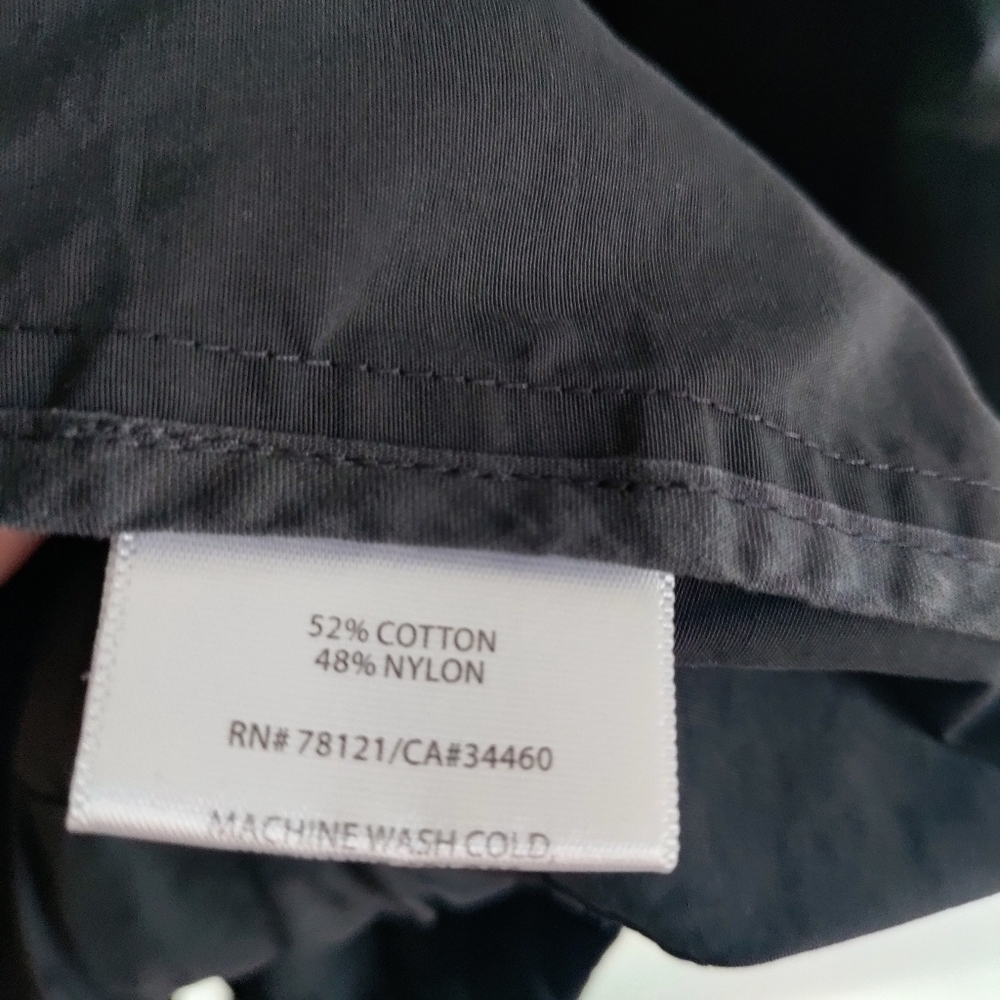 EILEEN Fisher Women's Gray Hooded Windbreaker Size XS - Picture 8 of 8